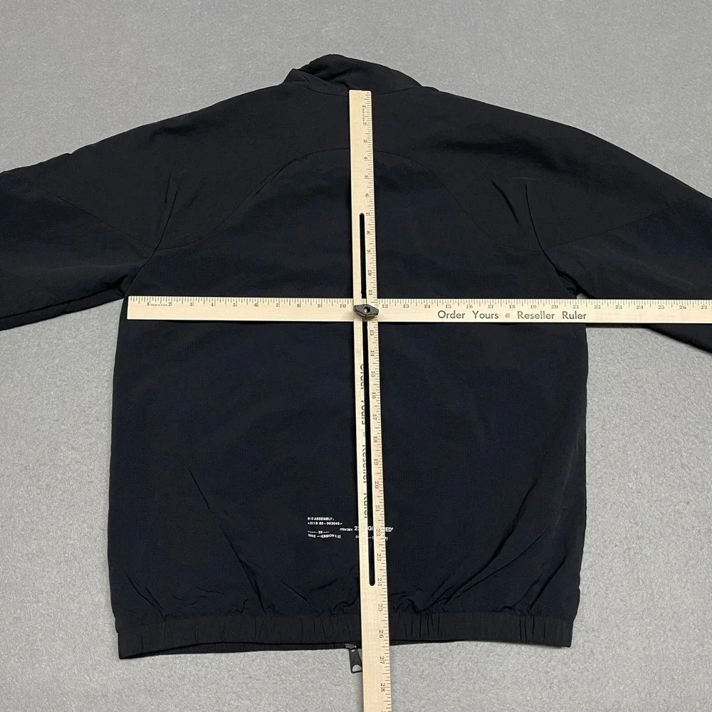 Jordan Jacket Men Medium Black 23Engineered Mesh Ripstop Windbreaker Nike SAMPLE
